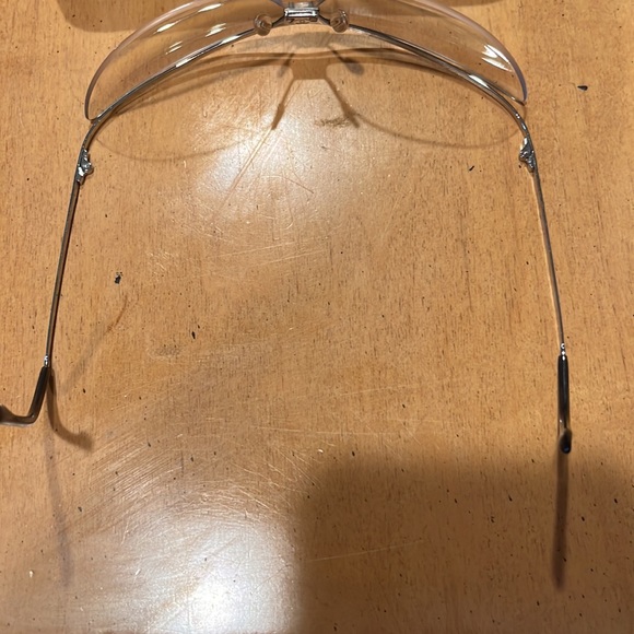 Chanel Vintage wire rimmed cat eyes clear glasses Never worn , left in case - Picture 4 of 16